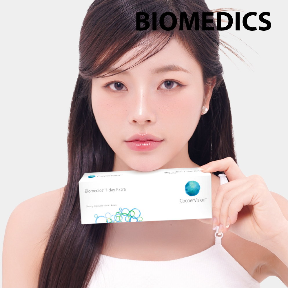 Kính Áp Tròng Trong Suốt BIOMEDICS 1 DAY EXTRA | (HSD 1 NGÀY )