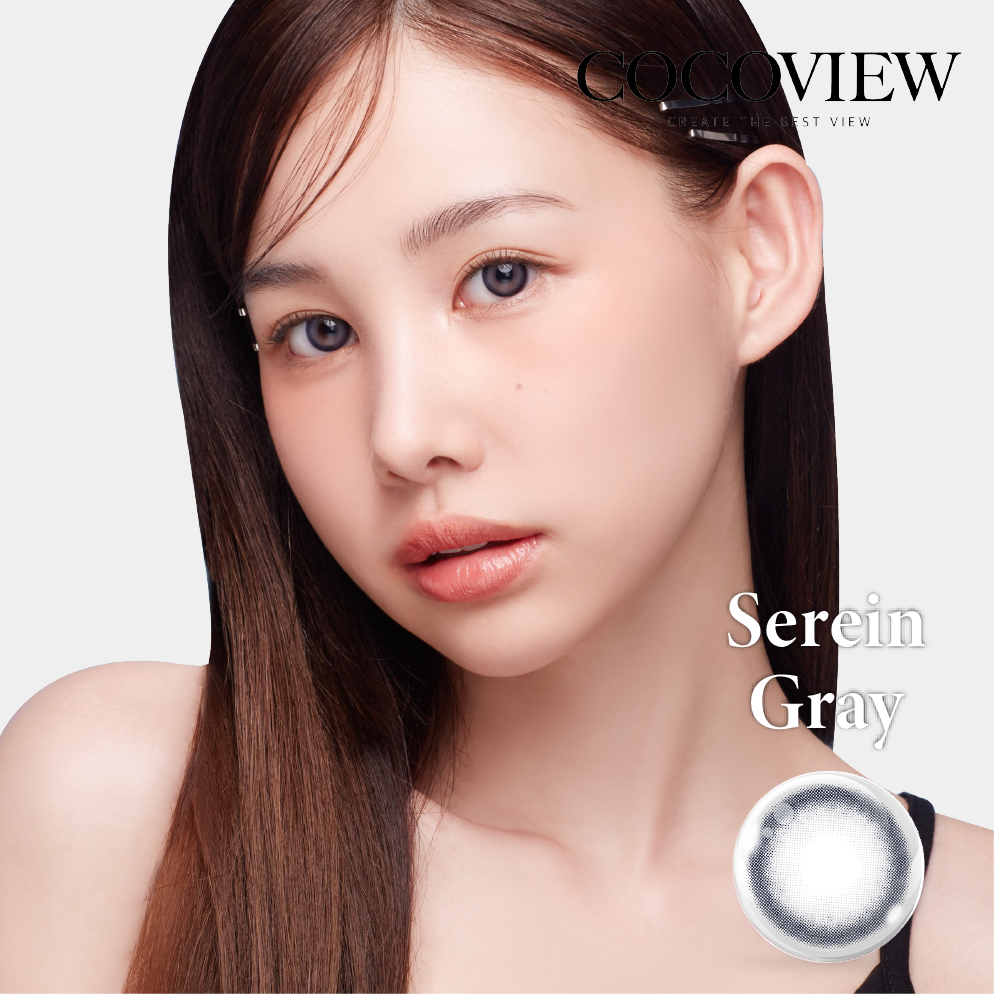 Kính áp tròng COCOVIEW SEREIN GRAY - C071 GRAY | (HSD 1 – 3 tháng)