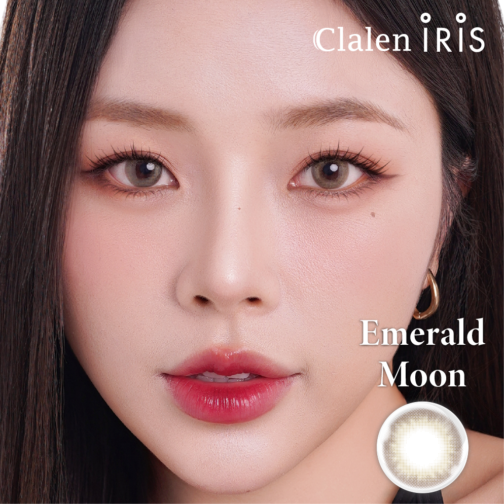 Kính Áp Tròng CLALEN IRIS 1 DAY EMERALD MOON | (HSD 1 NGÀY)