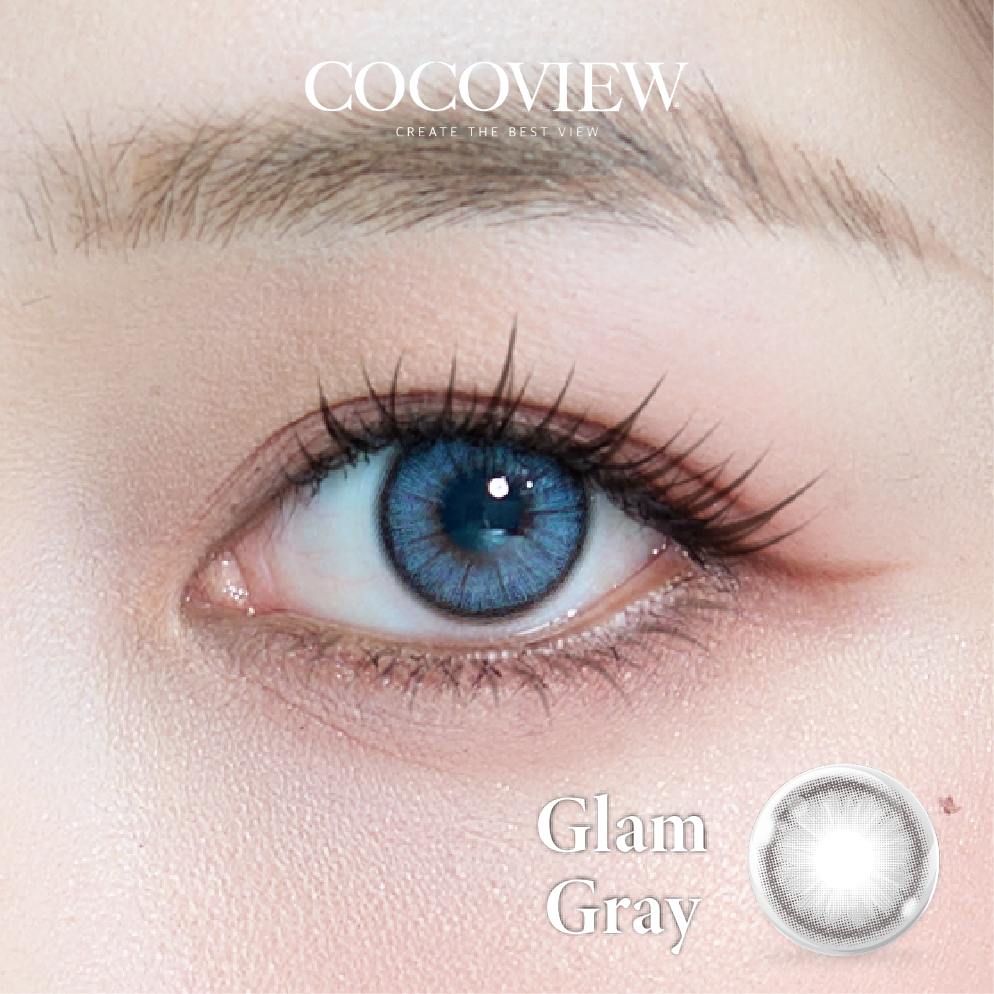 Kính áp tròng COCOVIEW GLAM GRAY - G198 GRAY | (HSD 1 NGÀY)