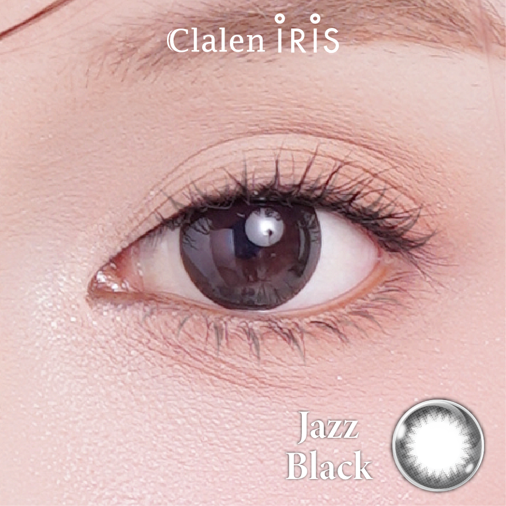 Kính Áp Tròng CLALEN IRIS 1 DAY JAZZ BLACK | (HSD 1 NGÀY)