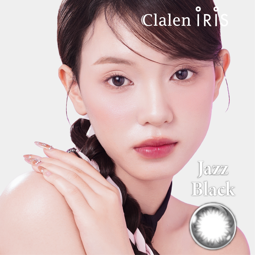 Kính Áp Tròng CLALEN IRIS 1 DAY JAZZ BLACK | (HSD 1 NGÀY)