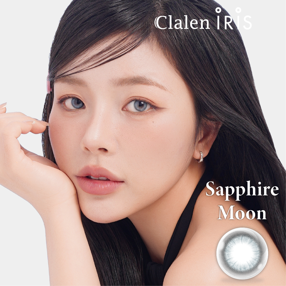Kính Áp Tròng CLALEN IRIS 1 DAY SAPPHIRE MOON | (HSD 1 NGÀY)