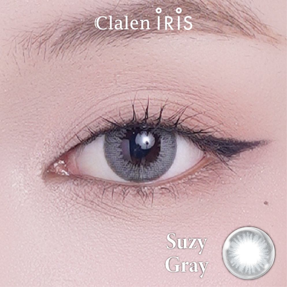 Kính Áp Tròng CLALEN IRIS 1 DAY SUZY GRAY | (HSD 1 NGÀY)