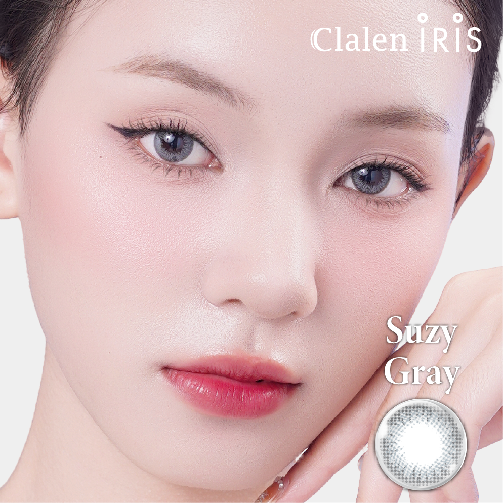 Kính Áp Tròng CLALEN IRIS 1 DAY SUZY GRAY | (HSD 1 NGÀY)