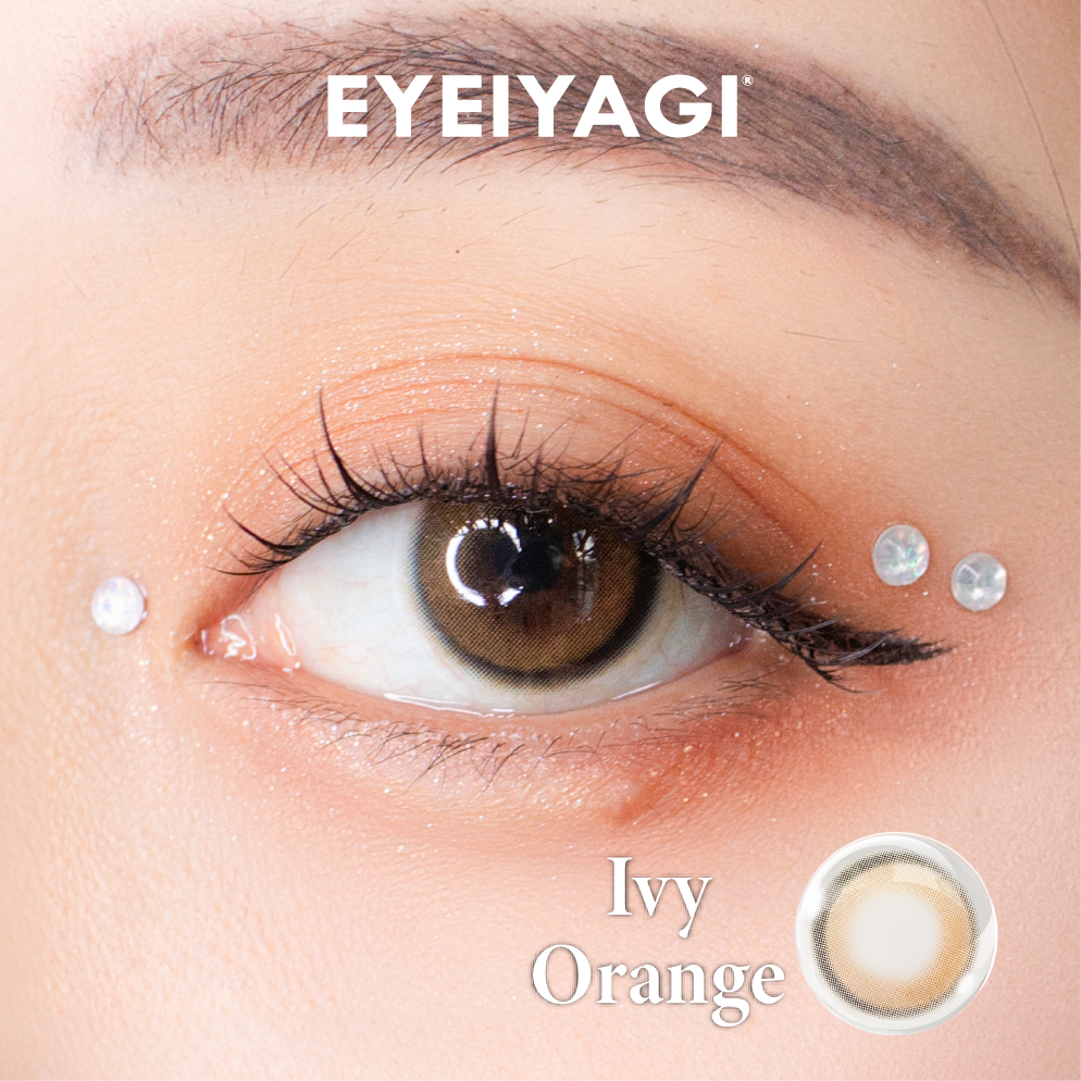 Kính Áp Tròng EYE IYAGI IVY ORANGE | (HSD 1-3 tháng)