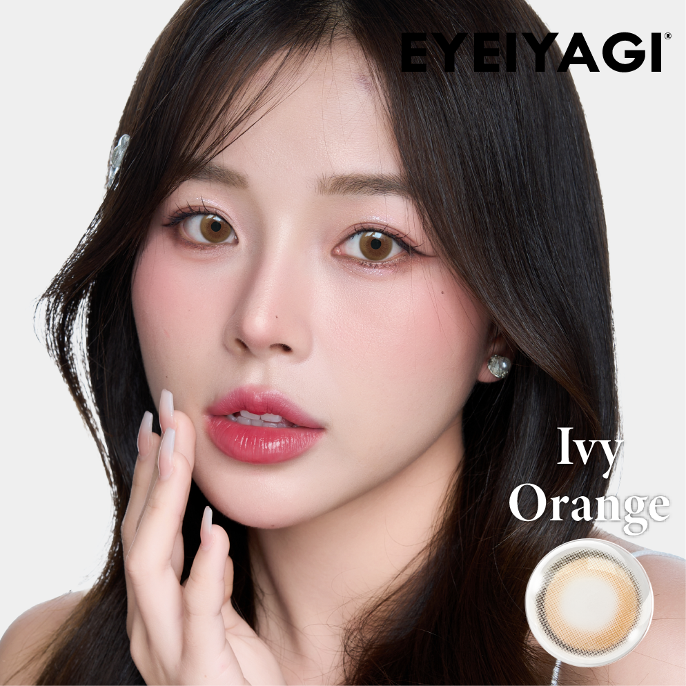 Kính Áp Tròng EYE IYAGI IVY ORANGE | (HSD 1-3 tháng)