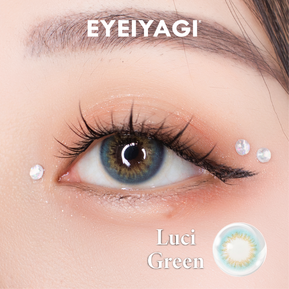 Kính Áp Tròng EYE IYAGI LUCI GREEN | (HSD 1-3 tháng)