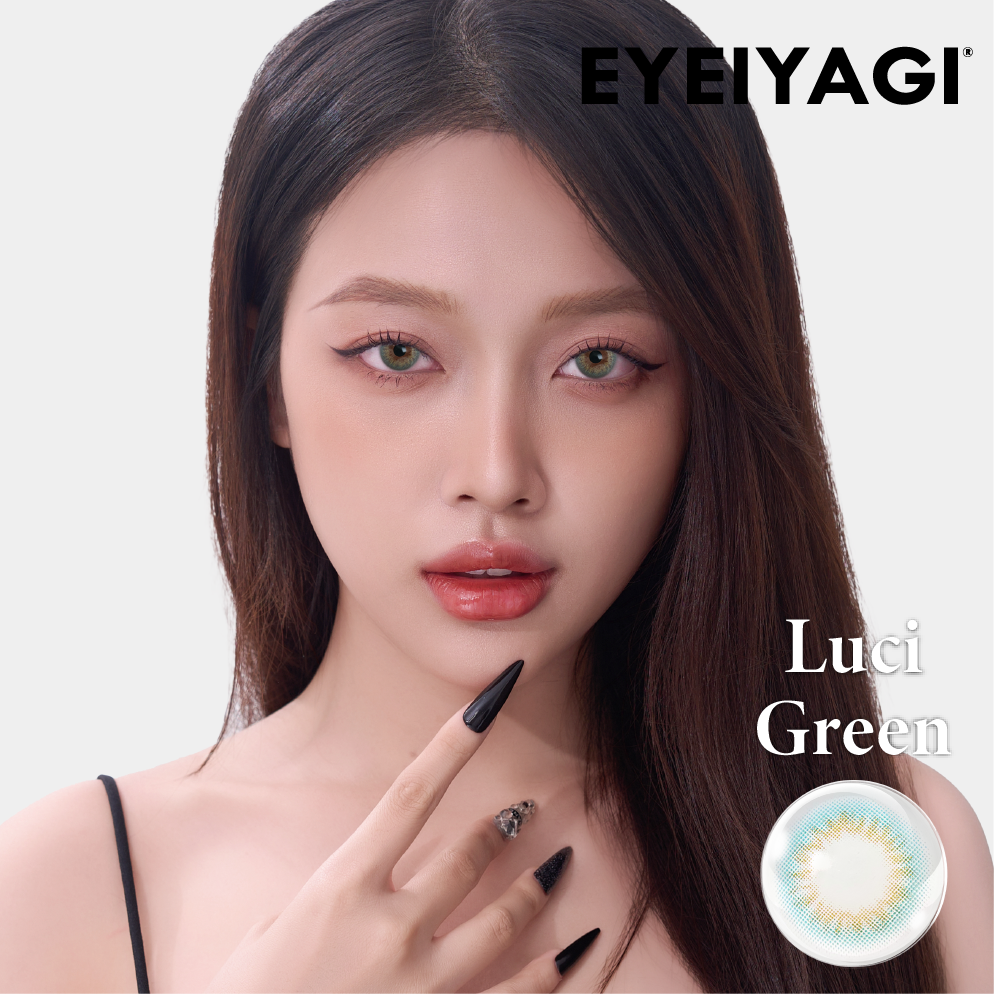 Kính Áp Tròng EYE IYAGI LUCI GREEN | (HSD 1-3 tháng)