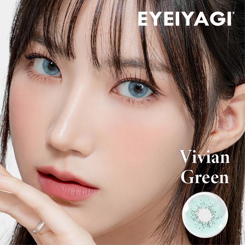 Kính Áp Tròng EYE IYAGI VIVIAN GREEN | (HSD 1-3 tháng)