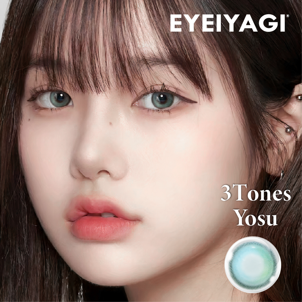 Kính Áp Tròng EYE IYAGI 3 TONES YOSU | (HSD 1-3 tháng)