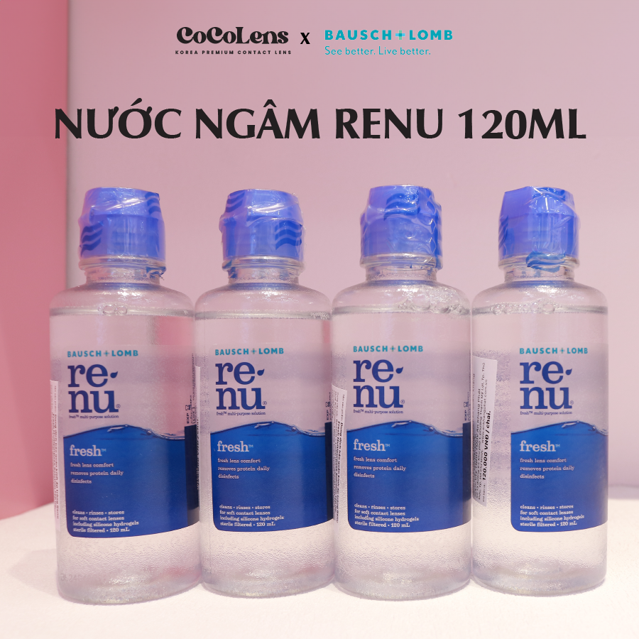Nước Ngâm Lens RENU Fresh Multipose 120ml