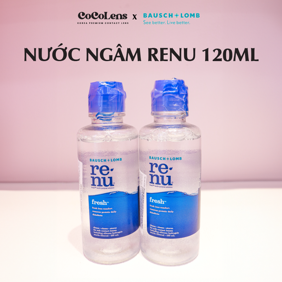 Nước Ngâm Lens RENU Fresh Multipose 120ml
