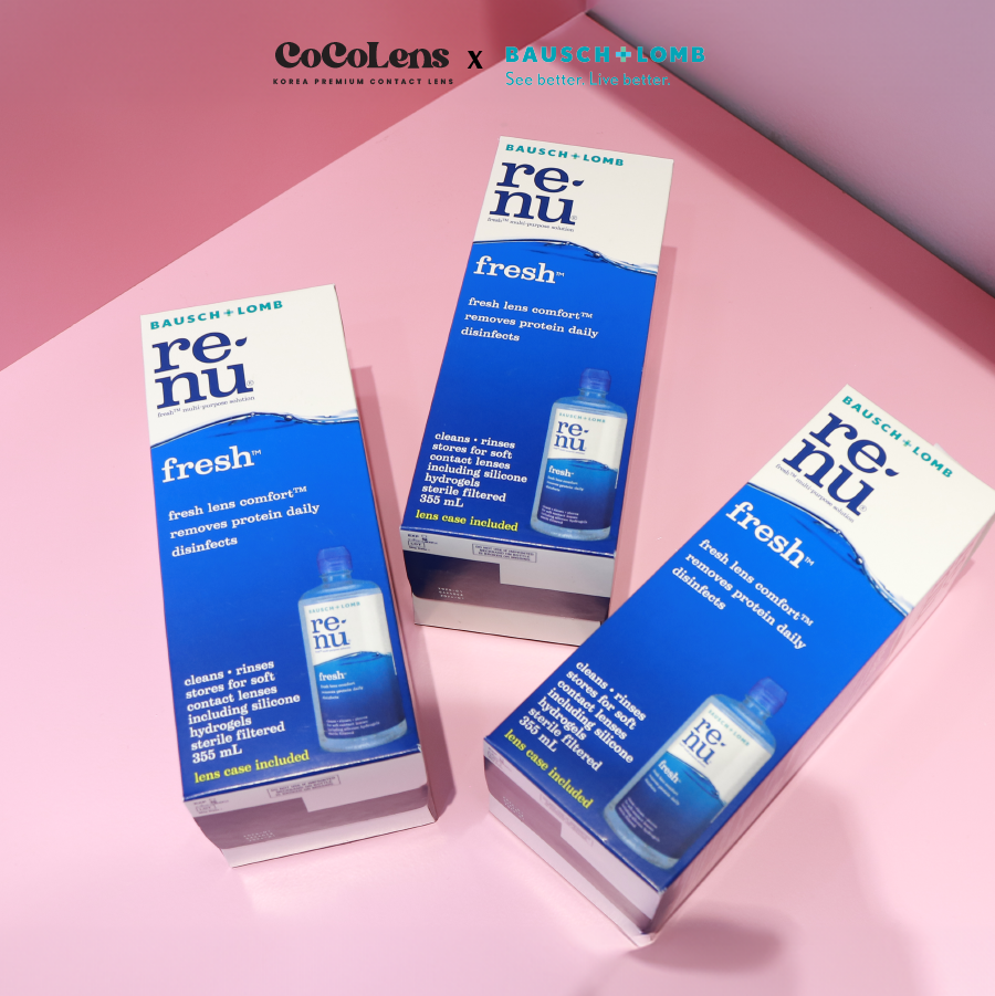 Nước Ngâm Lens RENU Fresh Multipose 355ML
